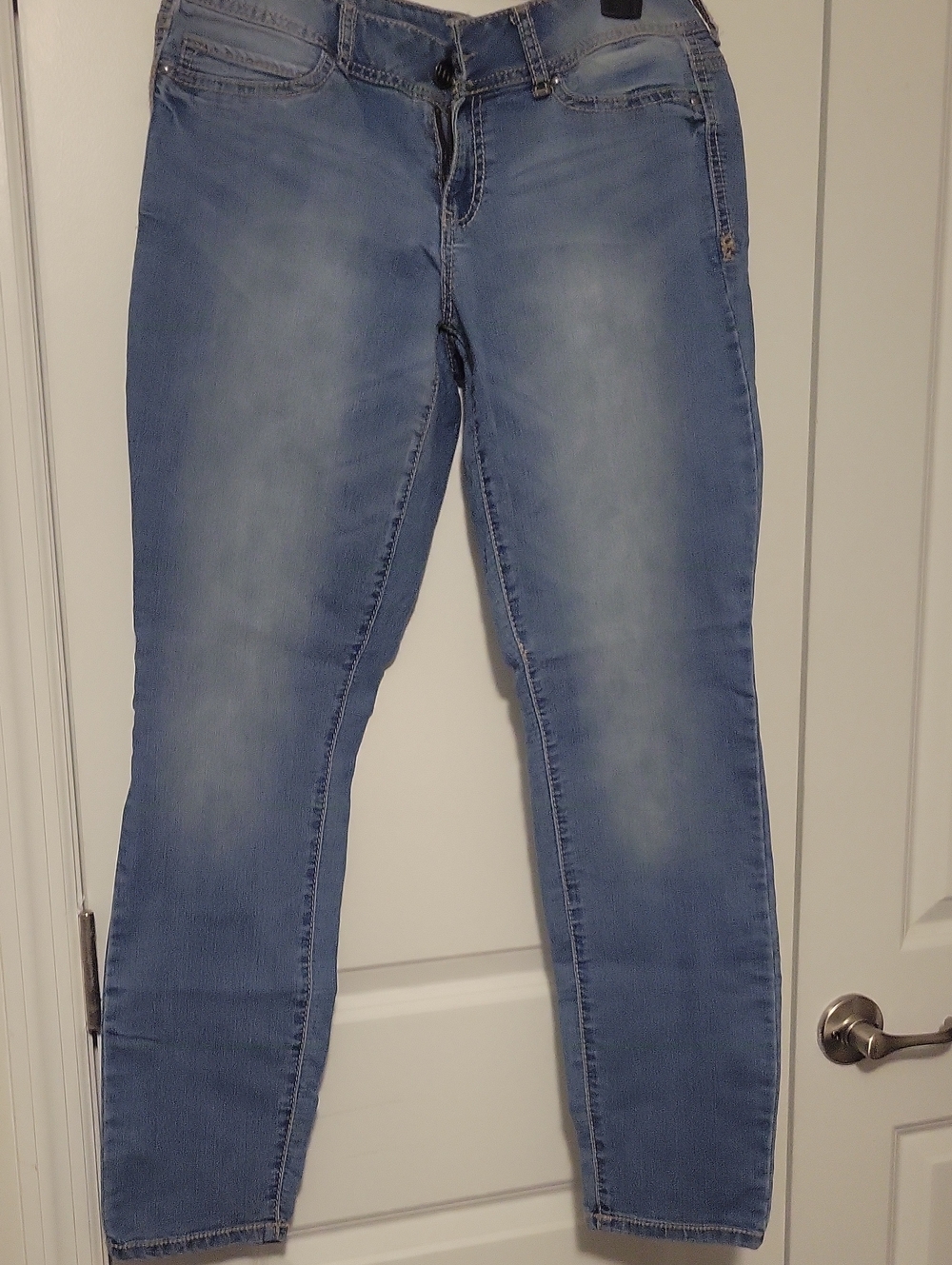 Maurices Light Blue Skinny Jeans - Slim Fit Stretch